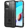 Mobigear Rugged Shield Xiaomi Redmi 10 4G Hoesje Flexibel TPU Backcover Shockproof - Zwart