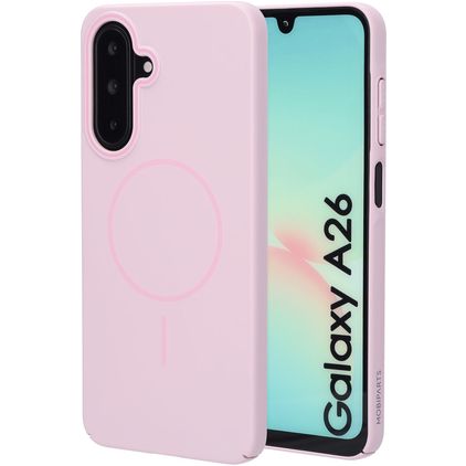 Mobiparts Slim Line Samsung Galaxy A26 MagSafe Hoesje Hardcase Backcover - Blush Pink