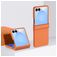 Mobigear Colors Samsung Galaxy Z Flip 8 Hoesje Hardcase Backcover - Oranje