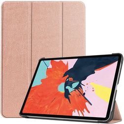 Mobigear Tri-Fold iPad Air 4 (2020) Hoes Bookcase - Roségoud