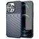 Mobigear Groove iPhone 13 Pro Hoesje Flexibel TPU Backcover - Blauw