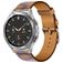Mobigear Loop Nylon Smartwatch Bandje Gespsluiting - Universeel 22 mm connector - Bruin