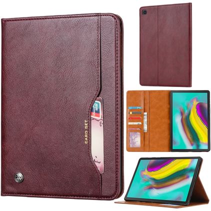 Mobigear Business Samsung Galaxy Tab A 10.1 (2019) Hoes Bookcase - Bordeauxrood