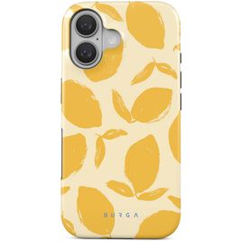 Burga Tough iPhone 16 MagSafe Hoesje Hardcase Backcover Shockproof - Lemon Tart