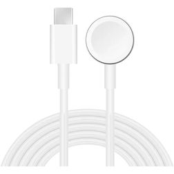 Mobigear Magnetic USB-A naar Kabel 1 Meter - Wit