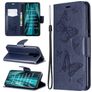 Mobigear Butterfly Xiaomi Redmi Note 8 Pro Hoesje Bookcase Portemonnee - Blauw