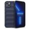 Mobigear Bumpy iPhone 14 Plus Hoesje Flexibel TPU Backcover - Donkerblauw