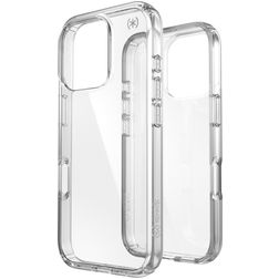 Speck Presidio Perfect Clear Doorzichtig iPhone 16 Pro Hoesje Hardcase Backcover Shockproof - Transparant