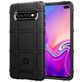 Mobigear Rugged Shield Samsung Galaxy S10 Plus Hoesje Flexibel TPU Backcover Shockproof - Zwart