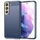 Mobigear Brushed Slim Samsung Galaxy S23 Hoesje Flexibel TPU Backcover - Blauw
