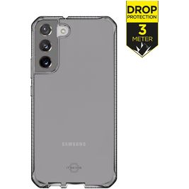 ITSkins SpectrumClear Samsung Galaxy S22 Hoesje Flexibel TPU Backcover Shockproof - Smoke