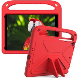 Mobigear AeroArmor iPad 8 (2020) Kinder Tablethoes met Handvat + Stylus Houder - Rood