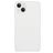 Mobigear Rubber Touch iPhone 15 Siliconen Hoesje Backcover - Wit