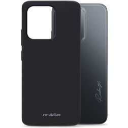 Mobilize Rubber Gelly Xiaomi Redmi 15C Hoesje Flexibel TPU Backcover - Zwart