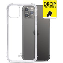 My Style Protective Flex Doorzichtig iPhone 11 Pro Hoesje Flexibel TPU Backcover Shockproof - Transparant
