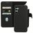 Mobiparts Samsung Galaxy A34 Hoesje Echt Leer Uitneembare 2in1 Bookcase Portemonnee - Zwart