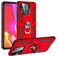 Mobigear Armor Ring Xiaomi Redmi 10C Hoesje Hardcase Backcover Shockproof met Ringhouder - Rood