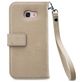 Mobilize Gelly Zipper Samsung Galaxy A3 (2017) Hoesje Uitneembare 2in1 Clutch - Latte