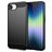 Mobigear Brushed Slim iPhone 16e Hoesje Flexibel TPU Backcover - Zwart