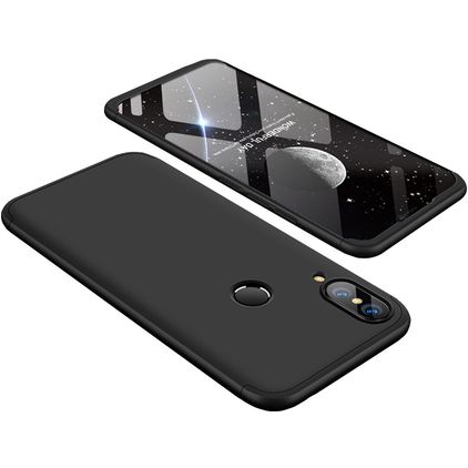 Mobigear TriGuard Huawei Nova 3 Hoesje Hardcase Backcover - Zwart