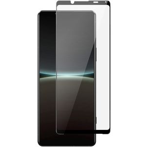 Mobigear Premium Sony Xperia 5 IV Glazen Screenprotector - Case Friendly - Zwart