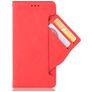 Mobigear Slide Wallet POCO F4 GT Hoesje Bookcase Portemonnee - Rood