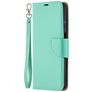 Mobigear Excellent Samsung Galaxy A12 Hoesje Bookcase Portemonnee - Turquoise