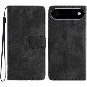 Mobigear Butterfly iPhone Air Hoesje Bookcase Portemonnee - Zwart