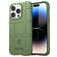 Mobigear Rugged Shield iPhone 15 Pro Hoesje Flexibel TPU Backcover Shockproof - Groen