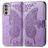 Mobigear Butterfly Motorola Moto G82 Hoesje Bookcase Portemonnee - Paars