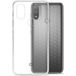 Mobilize Gelly Doorzichtig Motorola Moto E20 Hoesje Flexibel TPU Backcover - Transparant