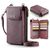 Caseme ME40 Crossbody Telefoontasje - Large - Rood