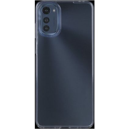 Mobigear Ultra Thin Doorzichtig Motorola Moto E32 Hoesje Flexibel TPU Extra Dun Backcover - Transparant