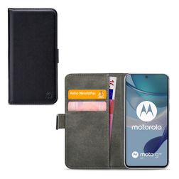 Mobilize Classic Gelly Wallet Motorola Moto G53 5G Hoesje Bookcase Portemonnee - Zwart