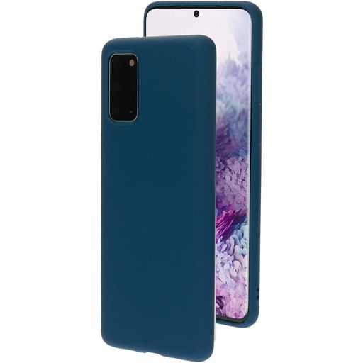 Mobiparts Samsung Galaxy S20 Plus Siliconen Hoesje Backcover - Blueberry Blue