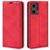 Mobigear Retro Slim Motorola Moto G85 Hoesje Bookcase Portemonnee - Rood