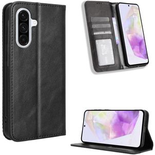 Mobigear Sensation Samsung Galaxy A56 Hoesje Bookcase Portemonnee - Zwart