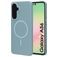 Mobiparts Slim Line Samsung Galaxy A56 MagSafe Hoesje Hardcase Backcover - Sage Green
