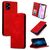 Mobigear Retro Slim iPhone 11 Hoesje Bookcase - Rood