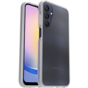 OtterBox React Doorzichtig Samsung Galaxy A25 5G Hoesje Hardcase Backcover Shockproof - Transparant