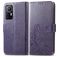 Mobigear Clover Xiaomi 12 Hoesje Bookcase Portemonnee - Paars