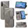 Mobigear Butterfly Sony Xperia 10 III Hoesje Bookcase Portemonnee - Grijs