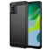 Mobigear Brushed Slim Motorola Moto E13 Hoesje Flexibel TPU Backcover - Zwart