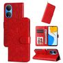 Mobigear Sunflower HONOR X7 Hoesje Bookcase Portemonnee - Rood