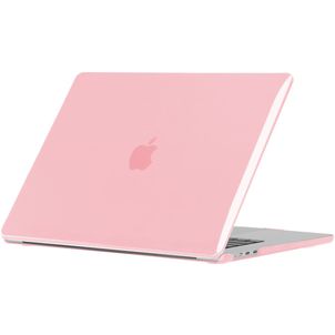 Mobigear Glossy MacBook Air 13 Inch (2022-2026) Hoes Hardshell Laptopcover MacBook Case - Roze - Model A2681 / A3113 / A3240 / A3449