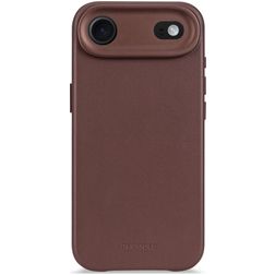 Decoded iPhone Air Hoesje Echt Leer Backcover Shockproof - Dark Ruby