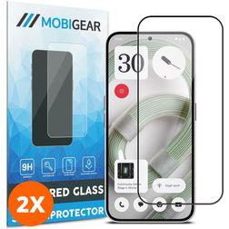 Mobigear Premium Nothing Phone (2a) Plus Glazen Screenprotector - Case Friendly (2-Pack)