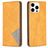 Mobigear Rhombus Slim iPhone 16 Pro Max Hoesje Bookcase - Cognac