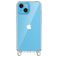 Mobigear Bungy iPhone 15 Hoesje Hardcase Backcover - Zilver