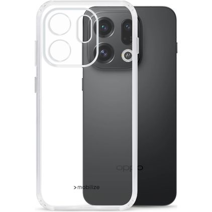 Mobilize Gelly Doorzichtig OPPO Find X9 Hoesje Flexibel TPU Backcover - Transparant